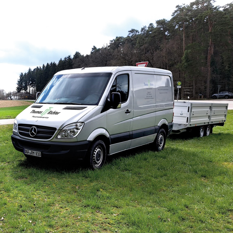 Mercedes Benz Sprinter mit Anhänger